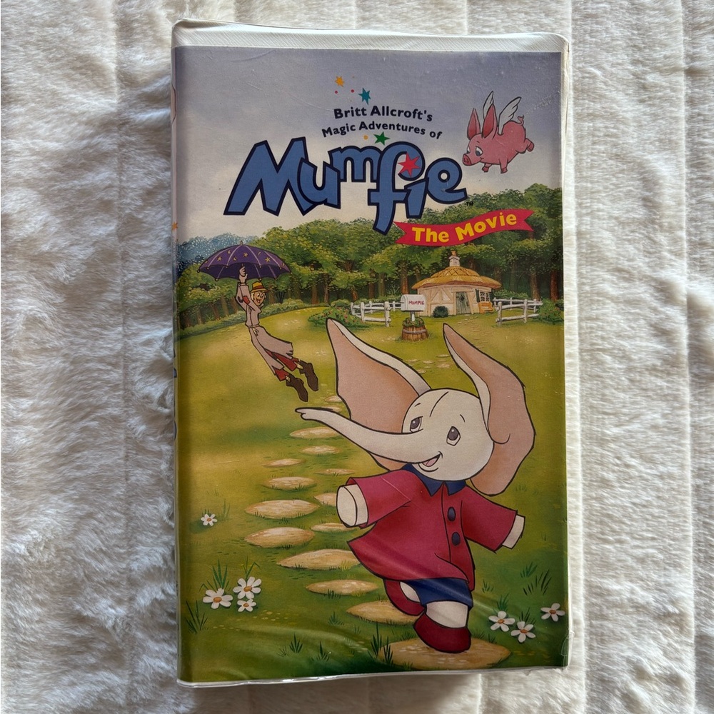 Mumfie The Movie VHS 📼 1996 - Tested